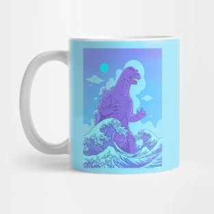 kaiju wave Mug